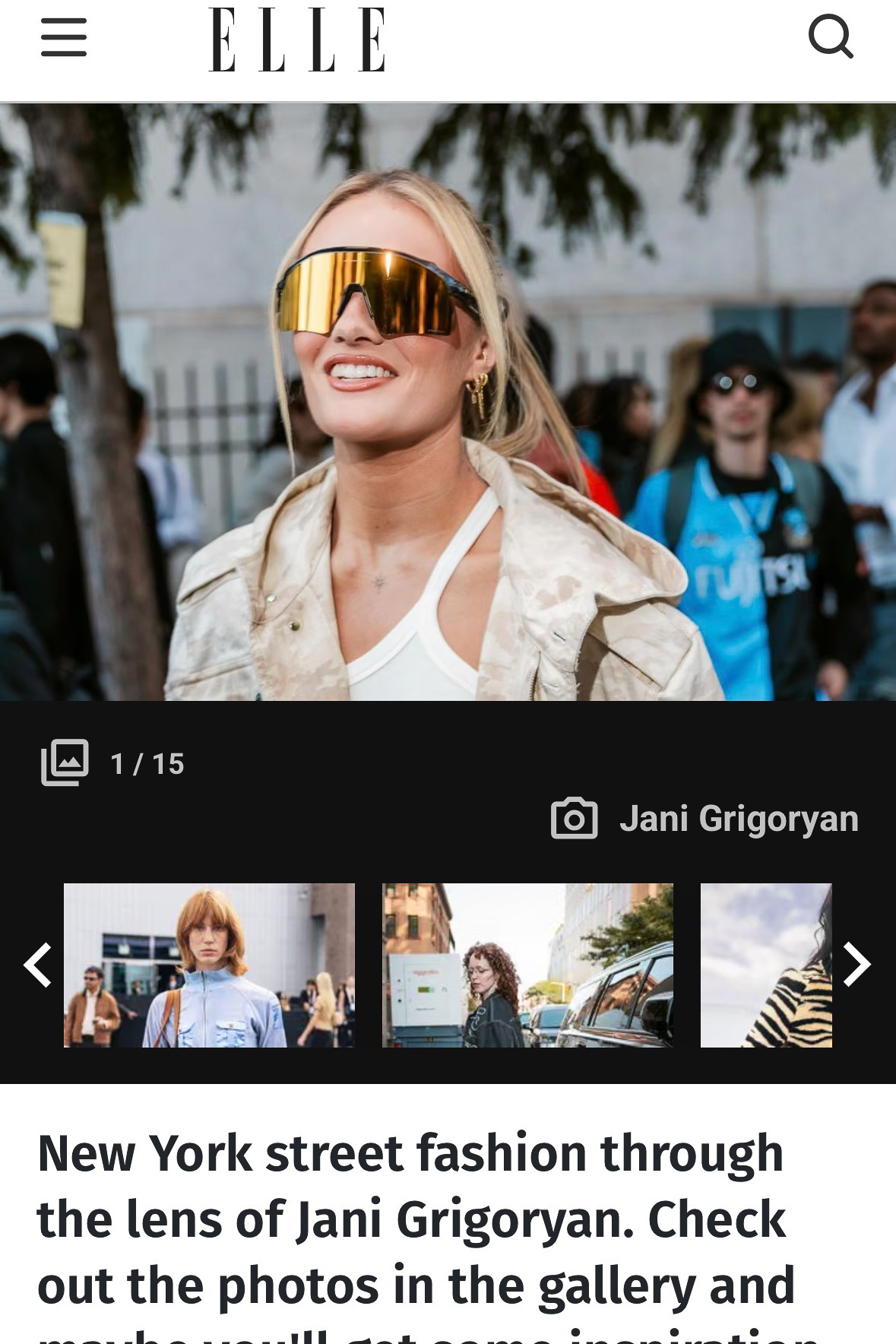 ELLE feature 2